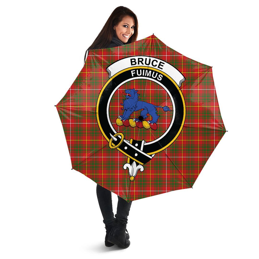 Clan Bruce Modern Tartan Crest Umbrella JJ73 Clan Bruce Tartan Today   