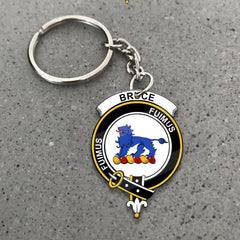 Clan Bruce Tartan Crest Keychain WM58 Clan Bruce Tartan Today   