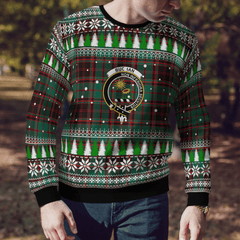 Clan Buchan Ancient Crest Tartan Christmas Ugly Sweater JT15 Buchan Ancient Crest Tartan Tartan Ugly Sweater   