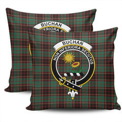 Clan Buchan Ancient Tartan Crest Pillow Cover QL52 Clan Buchan Tartan Today   