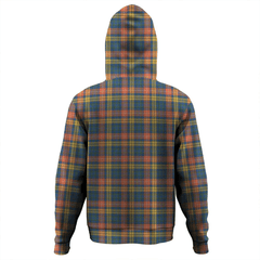 Clan Buchanan Ancient Tartan Hoodie Crest WRCEXOUM-1 Buchanan Ancient Tartan Hoodies   