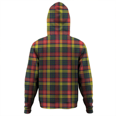 Clan Buchanan Modern Tartan Hoodie Crest FWVB0GFK-1 Buchanan Modern Tartan Hoodies   