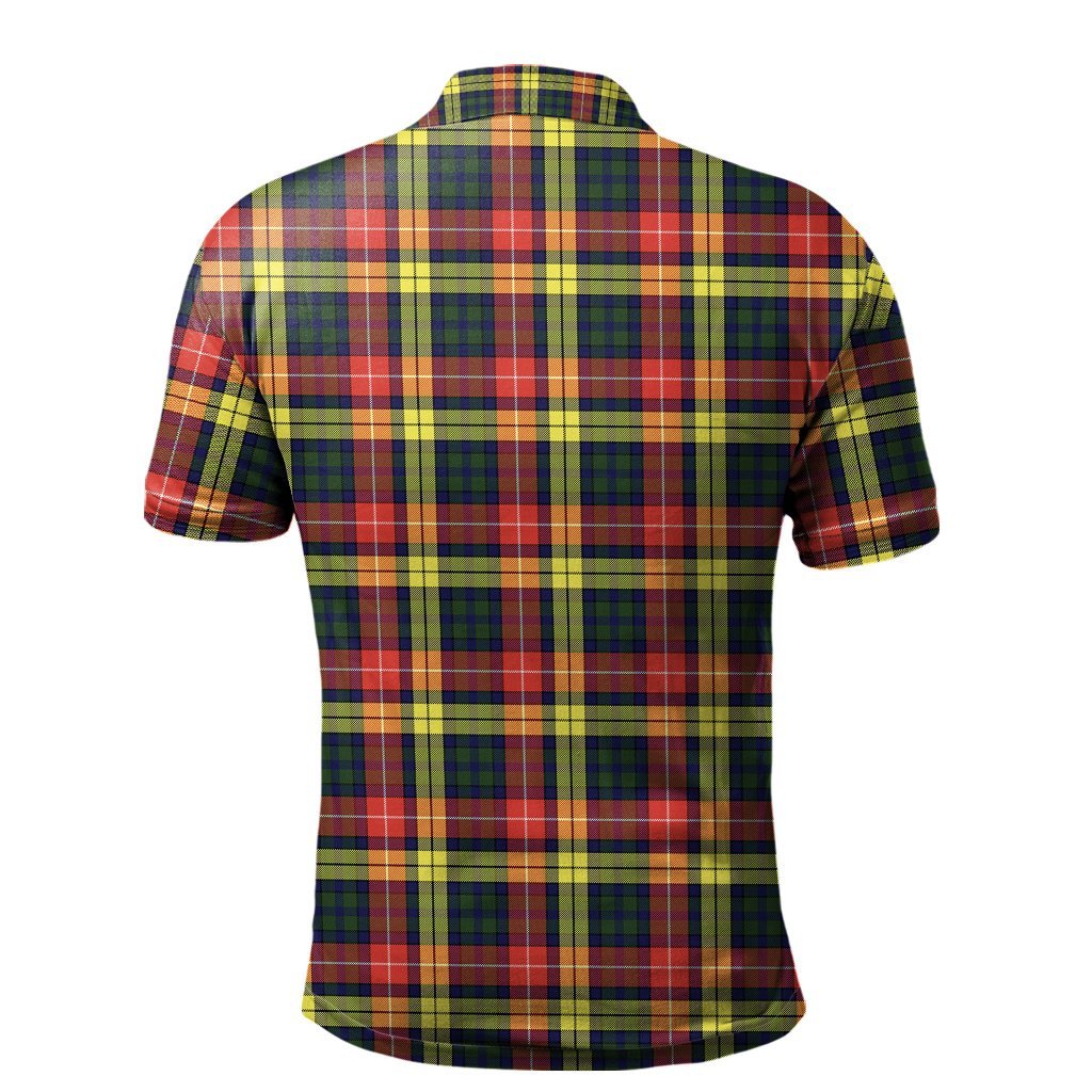 Clan Buchanan Modern Tartan Polo Shirt GZ31 Buchanan Modern Tartan Tartan Polo   