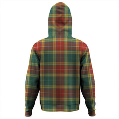 Clan Buchanan Old Sett Tartan Hoodie Crest 1RGQNIQD-1 Buchanan Old Sett Tartan Hoodies   