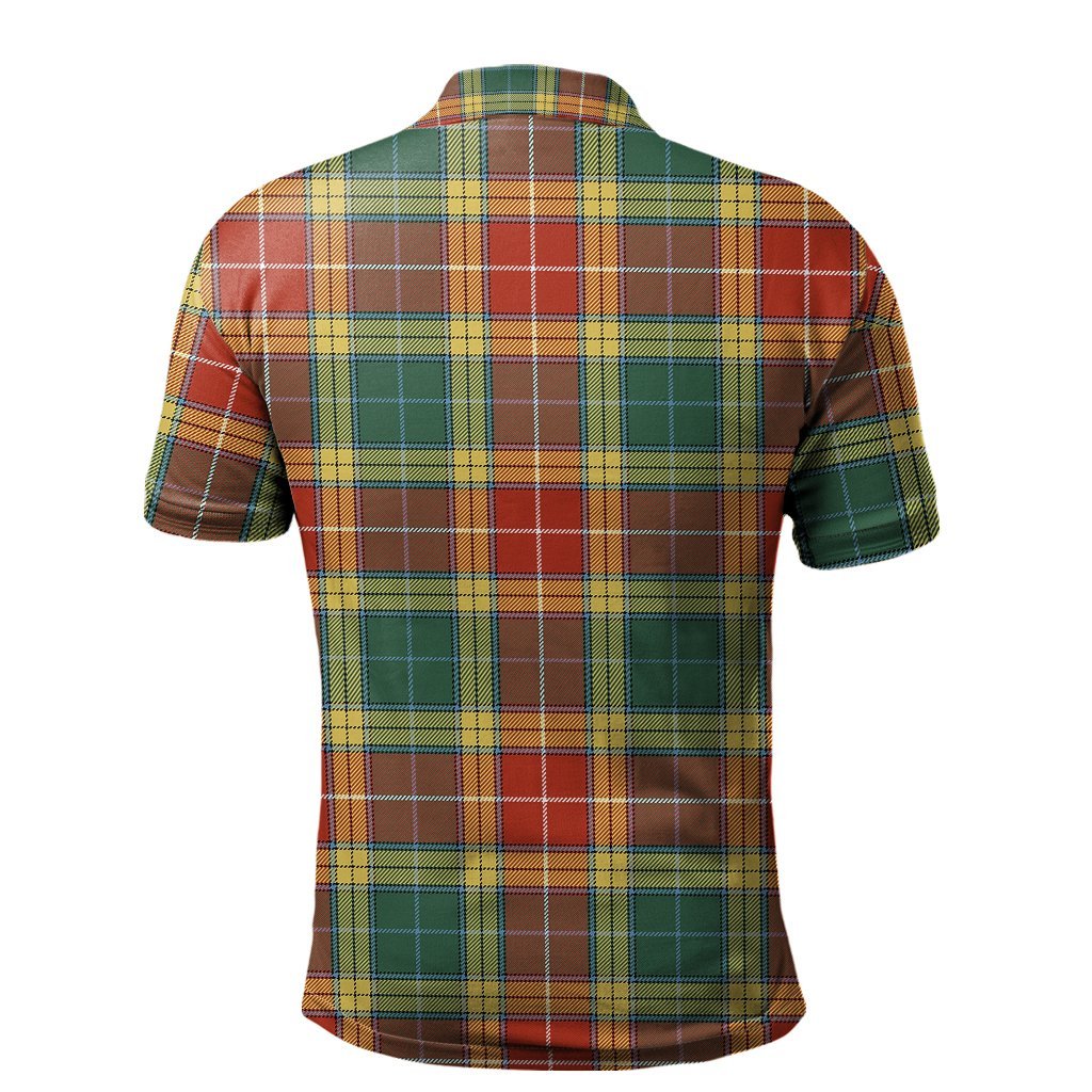 Clan Buchanan Old Sett Tartan Polo Shirt ZS42 Buchanan Old Sett Tartan Tartan Polo   