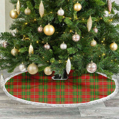 Clan Burnett Ancient Tartan Christmas Tree Skirt CF32 Burnett Ancient Tartan Tartan Christmas   