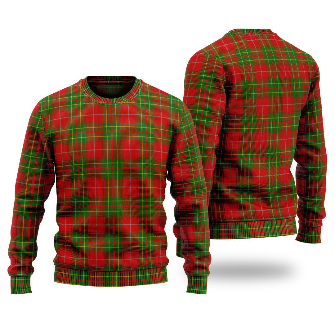 Clan Burnett Ancient Tartan Christmas Ugly Sweater KV14 Burnett Ancient Tartan Tartan Sweater   