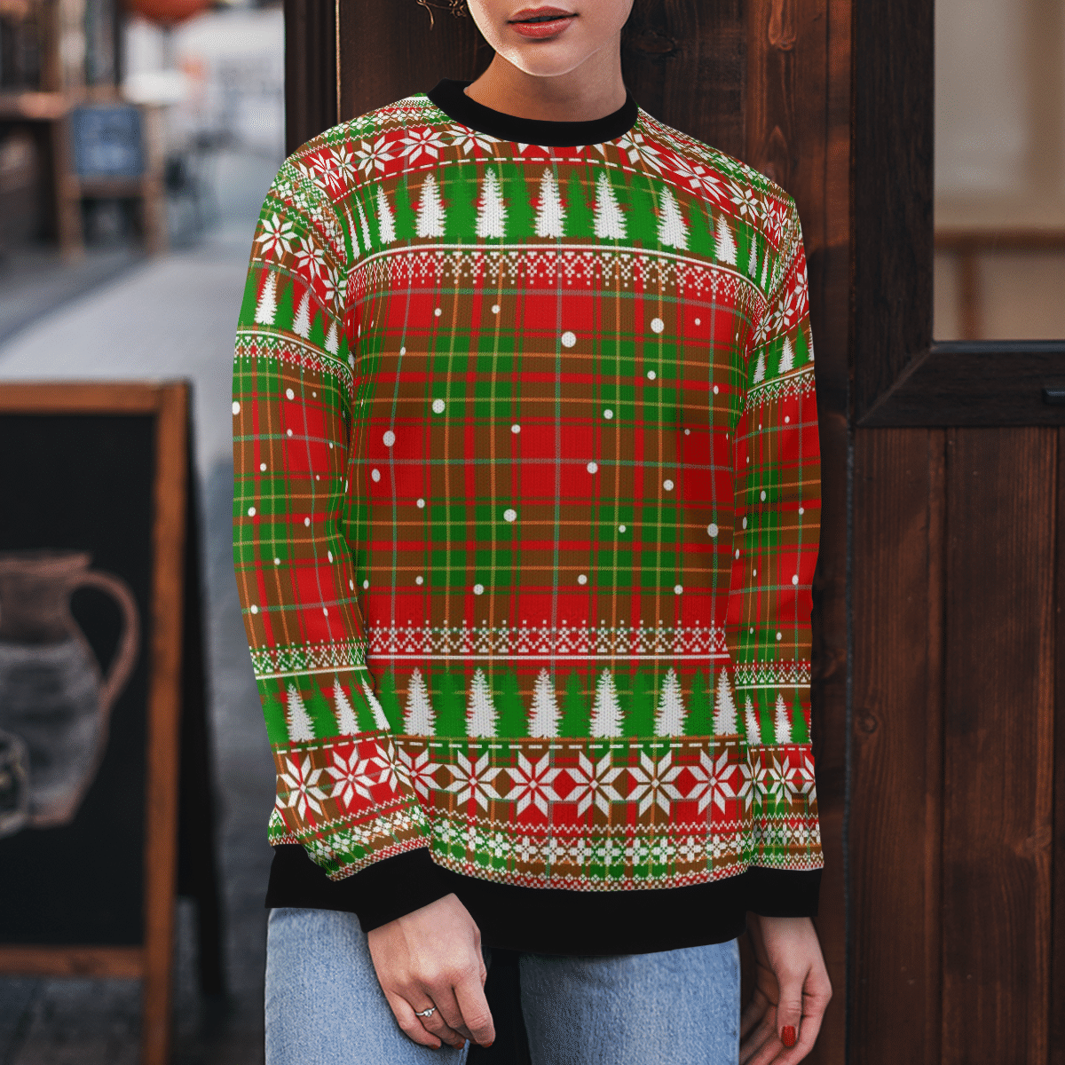 Clan Burnett Ancient Tartan Christmas Ugly Sweater XP17 Burnett Ancient Tartan Tartan Ugly Sweater   