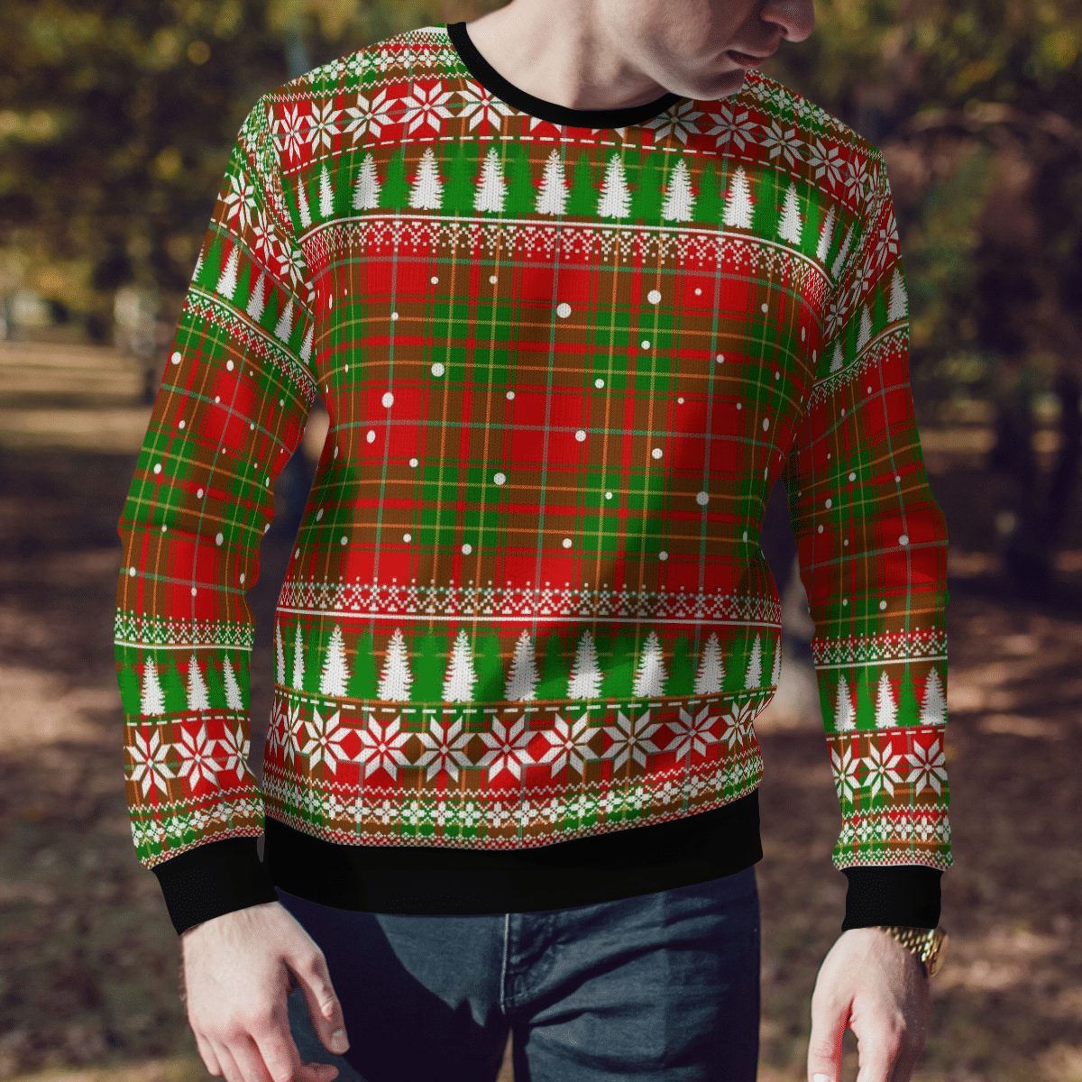 Clan Burnett Ancient Tartan Christmas Ugly Sweater XP17 Burnett Ancient Tartan Tartan Ugly Sweater   