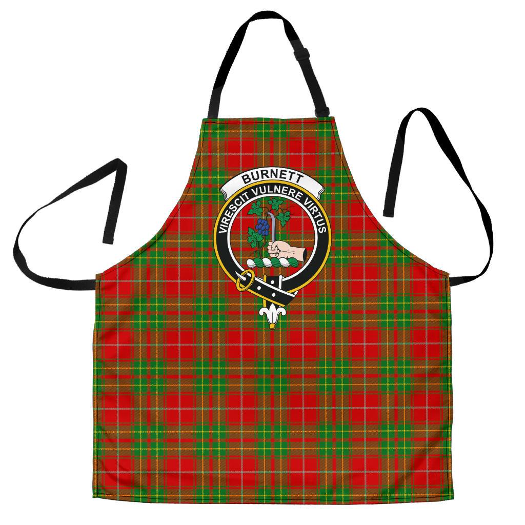 Clan Burnett Ancient Tartan Crest Apron UX12 Clan Burnett Tartan Today   