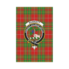 Clan Burnett Ancient Tartan Crest Garden Flag PF20 Clan Burnett Tartan Today   