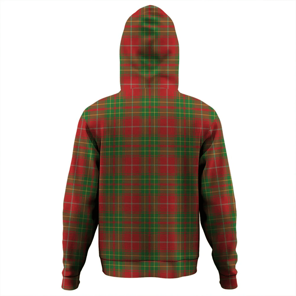 Clan Burnett Ancient Tartan Hoodie Crest KVNAQXWK-1 Burnett Ancient Tartan Hoodies   