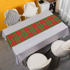 Clan Burnett Ancient Tartan Table Runner Cotton ZL31 Burnett Ancient Tartan Tartan Table Runner   