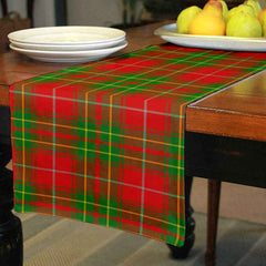 Clan Burnett Ancient Tartan Table Runner Cotton ZL31 Burnett Ancient Tartan Tartan Table Runner   