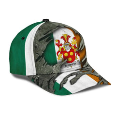 Clan Burnett Coat Of Arms - Irish Family Crest Classic Cap EL61 Burnett Coat Of Arms Irish Cap   