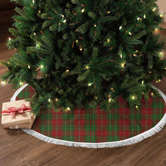 Clan Burnett Tartan Christmas Tree Skirt UU69 Burnett Tartan Tartan Christmas   