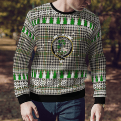 Clan Burns Check Crest Tartan Christmas Ugly Sweater JA35 Burns Check Crest Tartan Tartan Ugly Sweater   