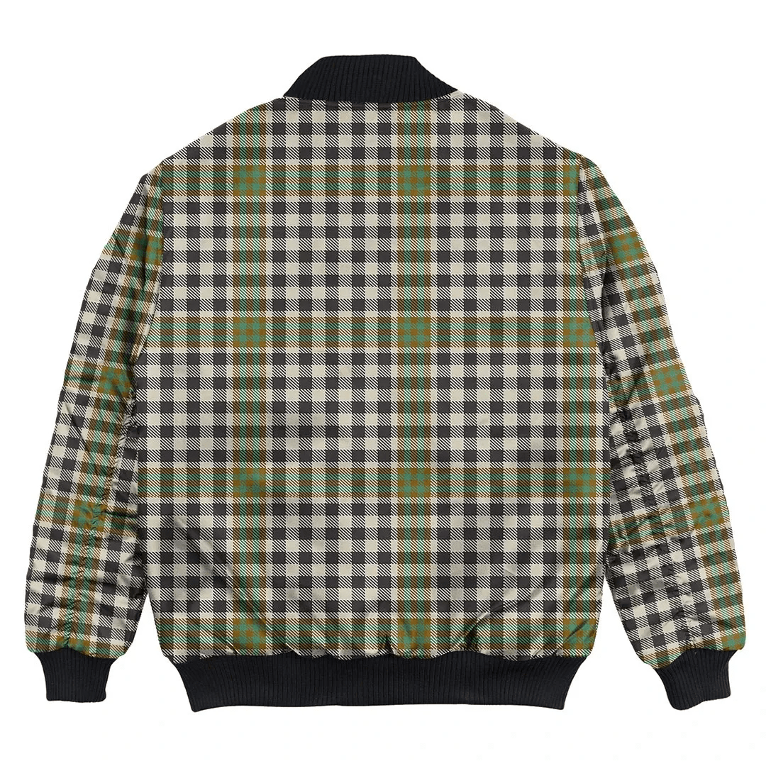 Clan Burns Check Tartan Bomber Jacket QI63 Burns Check Tartan Tartan Bomber Jacket   