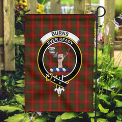 Clan Burns Tartan Crest Garden Flag FV52 Clan Burns Tartan Today   