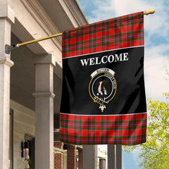 Clan Butter Tartan Crest Black Garden Flag TT13 Clan Butter Tartan Today   