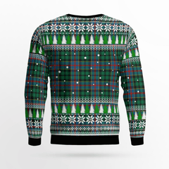 Clan Byres 1 Crest Tartan Christmas Ugly Sweater TQ85 Byres 1 Crest Tartan Tartan Ugly Sweater   