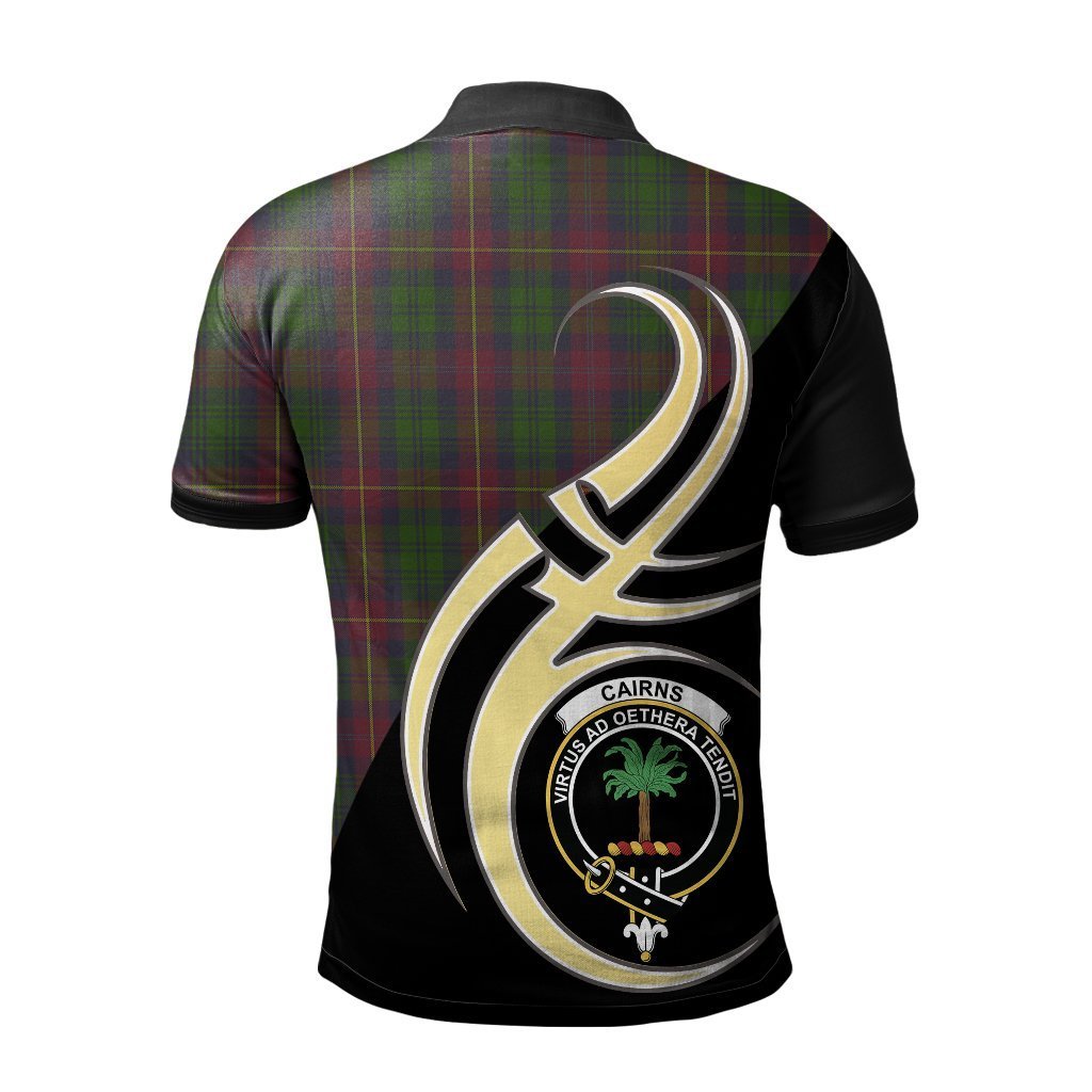 Clan Cairns Tartan Polo Shirt - Believe In Me Style OT83 Cairns Tartan Tartan Polo   