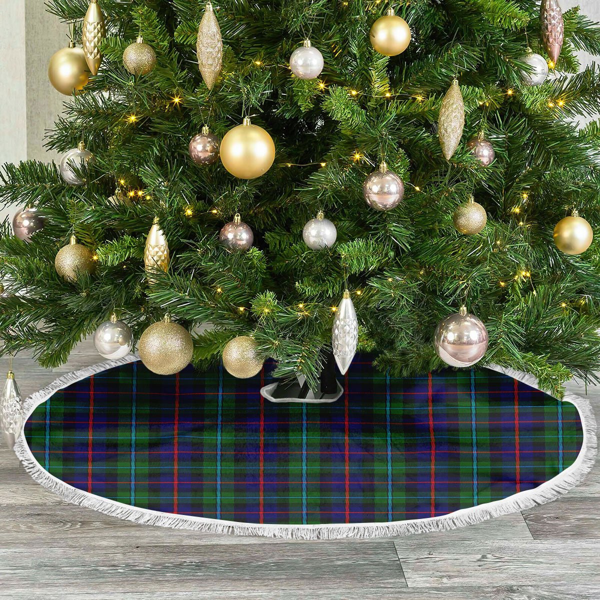 Clan Calder (Calder-Campbell) Tartan Christmas Tree Skirt YE79 Calder (Calder-Campbell) Tartan Tartan Christmas   