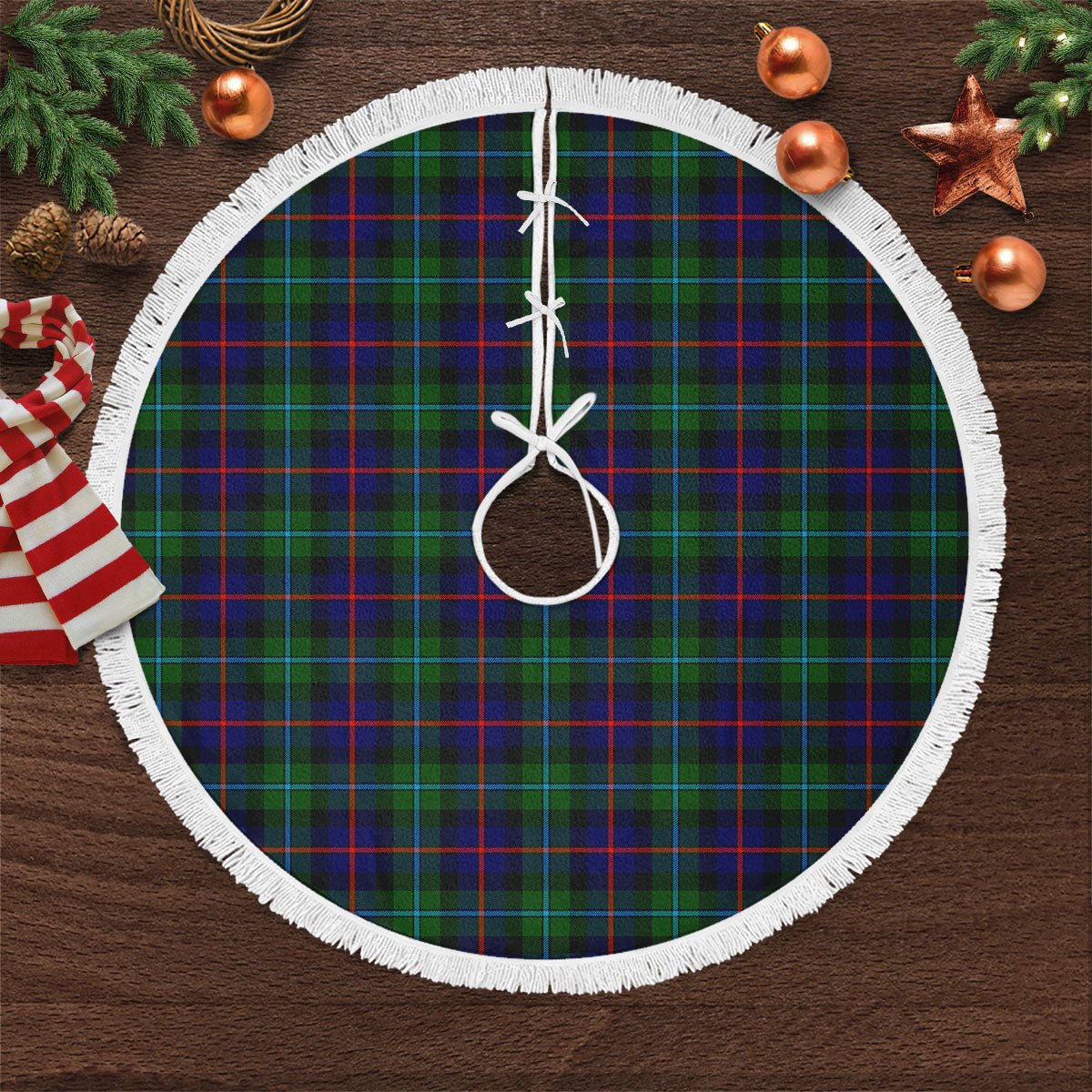 Clan Calder (Calder-Campbell) Tartan Christmas Tree Skirt YE79 Calder (Calder-Campbell) Tartan Tartan Christmas   