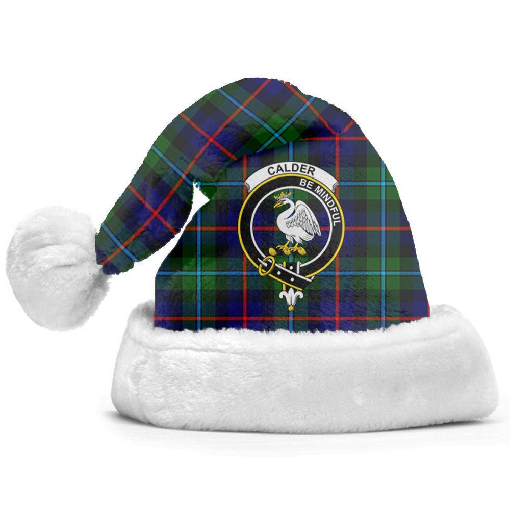 Clan Calder (Calder-Campbell) Tartan Crest Christmas Santa Hat QO12 Calder (Calder-Campbell) Tartan Tartan Santa Hat   