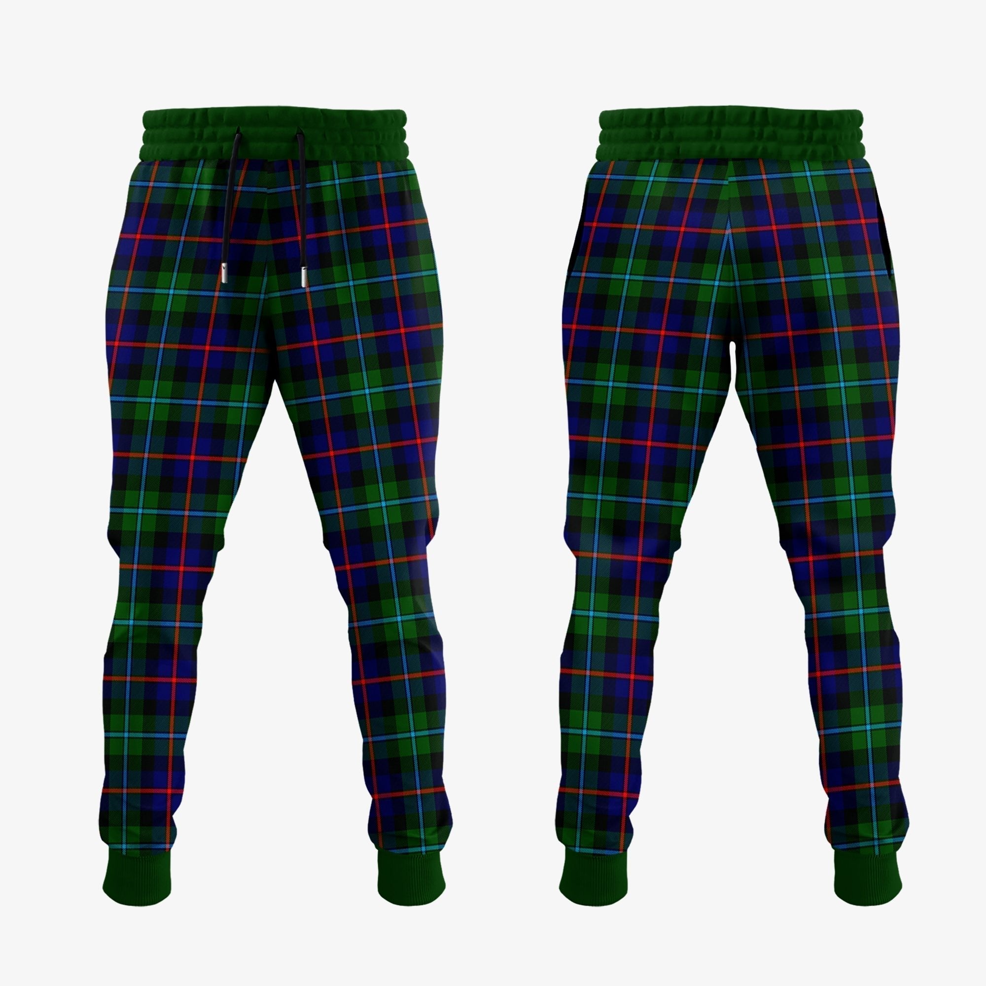 Clan Calder Modern Tartan Crest Jogger Sweatpants TP70 Clan Calder Tartan Today   