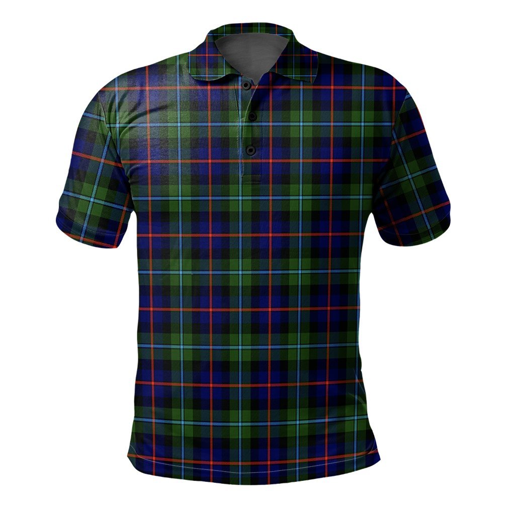 Clan Calder Modern Tartan Polo Shirt KP56 Calder Modern Tartan Tartan Polo   