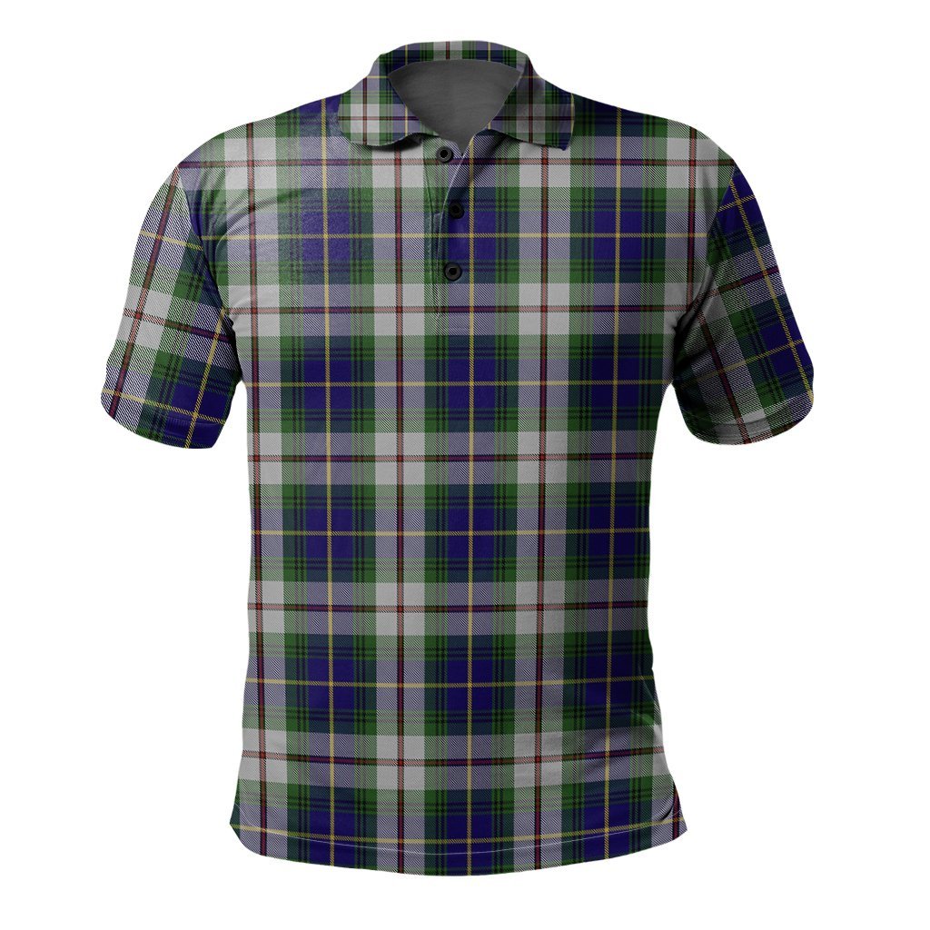 Clan Californian MacLeod Tartan Polo Shirt WD76 Californian MacLeod Tartan Tartan Polo   