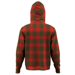 Clan Cameron Modern Tartan Hoodie Crest LGMDHD3N-1 Cameron Modern Tartan Hoodies   