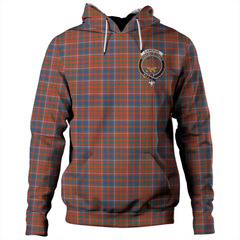 Clan Cameron of Lochiel Ancient Tartan Hoodie Crest HBV7CBWB-1 Cameron of Lochiel Ancient Tartan Hoodies   