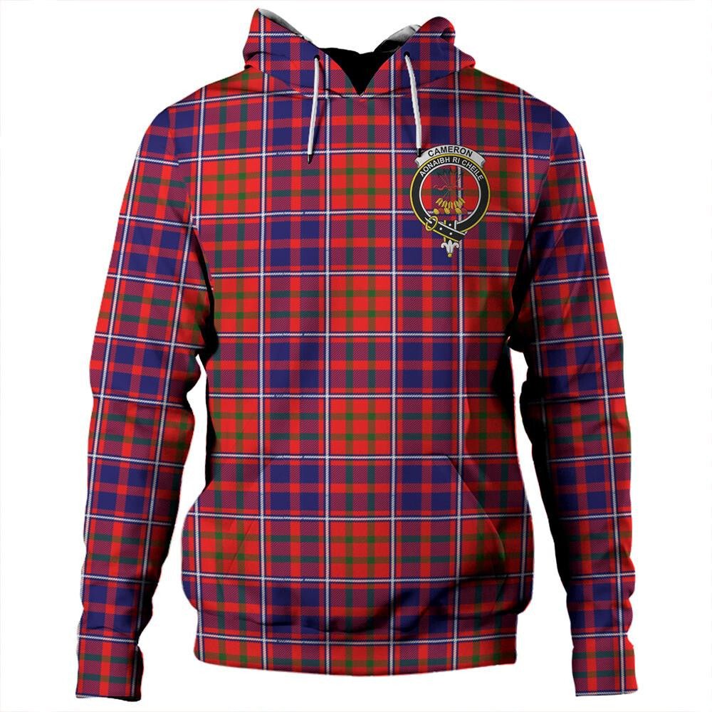 Clan Cameron of Lochiel Modern Tartan Hoodie Crest ZARWVXNC-1 Cameron of Lochiel Modern Tartan Hoodies   