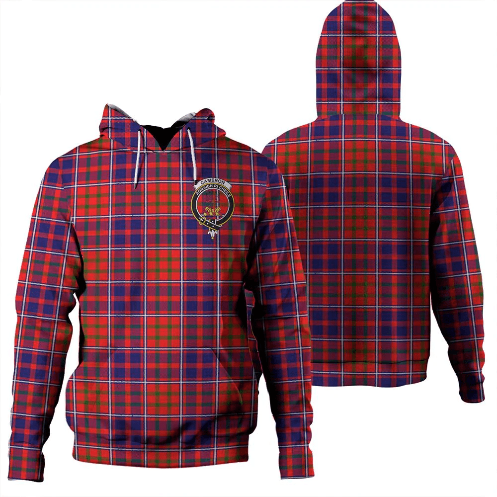 Clan Cameron of Lochiel Modern Tartan Hoodie Crest ZARWVXNC-1 Cameron of Lochiel Modern Tartan Hoodies   