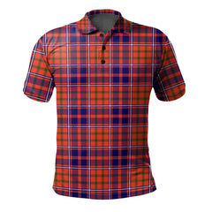 Clan Cameron of Lochiel Modern Tartan Polo Shirt BJ64 Cameron of Lochiel Modern Tartan Tartan Polo   