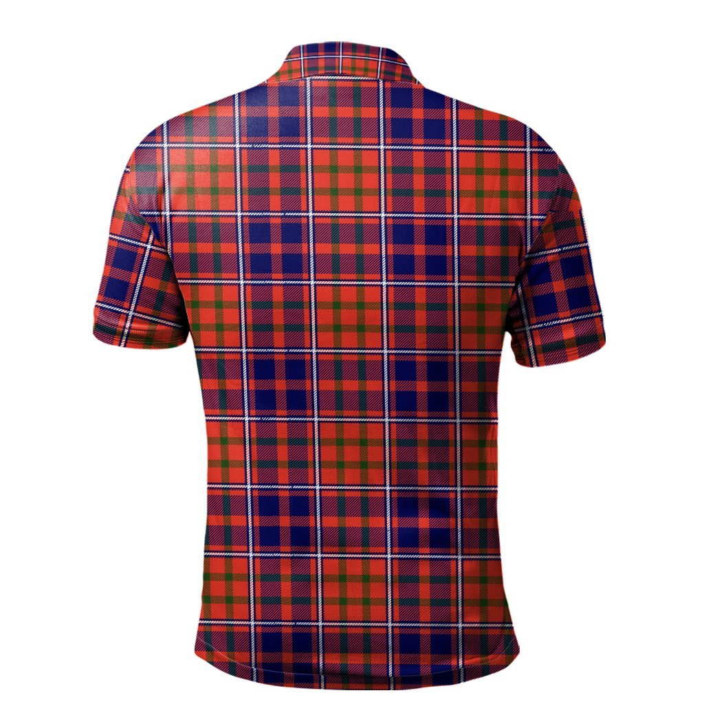 Clan Cameron of Lochiel Modern Tartan Polo Shirt BJ64 Cameron of Lochiel Modern Tartan Tartan Polo   