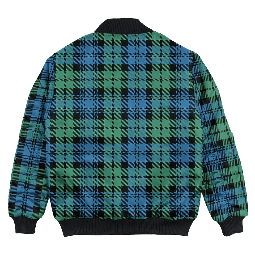 Clan Campbell Ancient 01 Tartan Bomber Jacket WJ43 Campbell Ancient 01 Tartan Tartan Bomber Jacket   