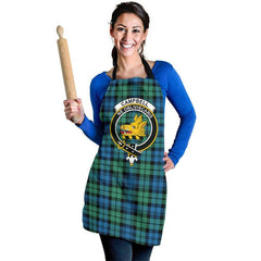 Clan Campbell Ancient 01 Tartan Crest Apron LW36 Clan Campbell Tartan Today   