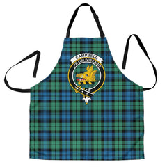 Clan Campbell Ancient 01 Tartan Crest Apron LW36 Clan Campbell Tartan Today   