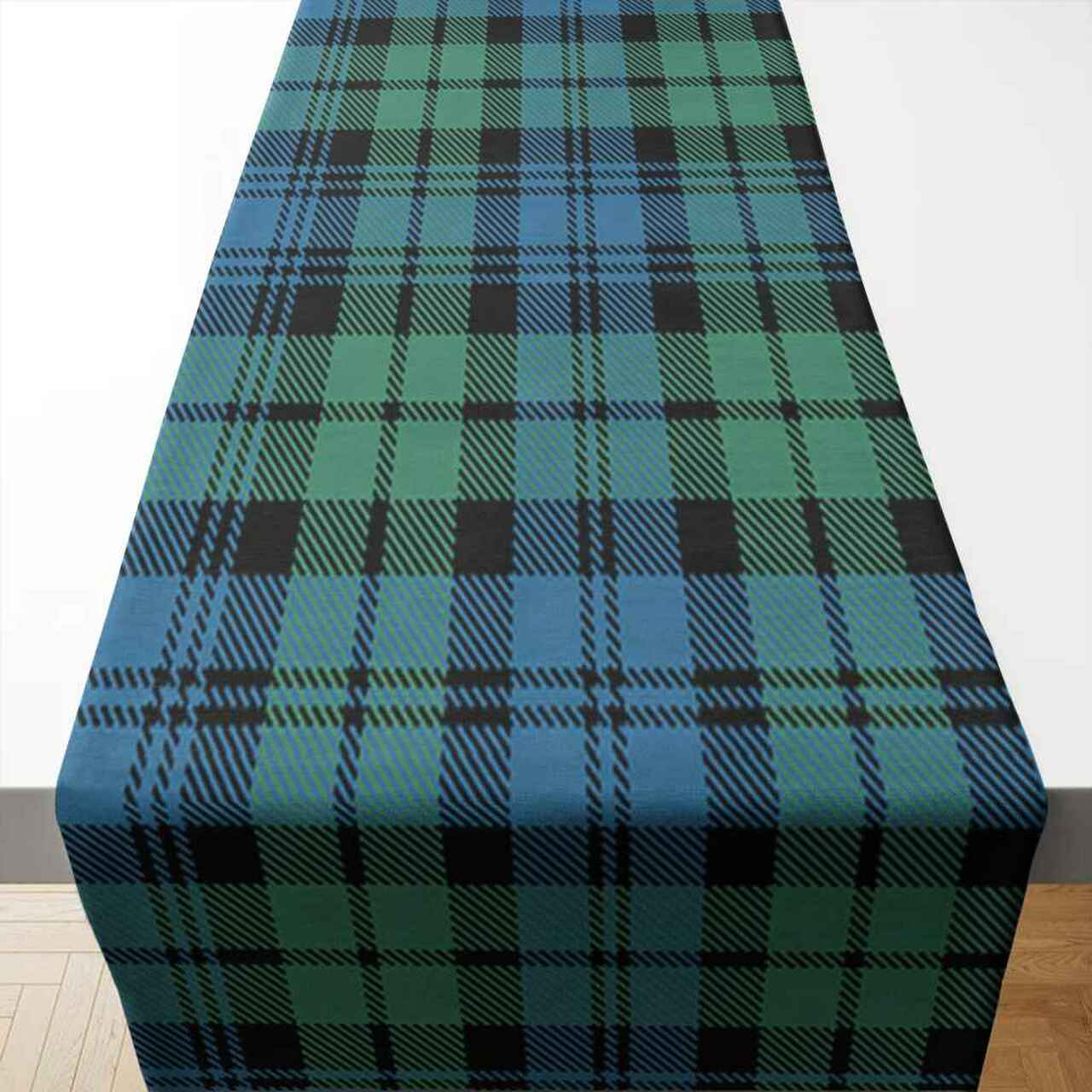 Clan Campbell Ancient 01 Tartan Table Runner Cotton AV22 Campbell Ancient 01 Tartan Tartan Table Runner   