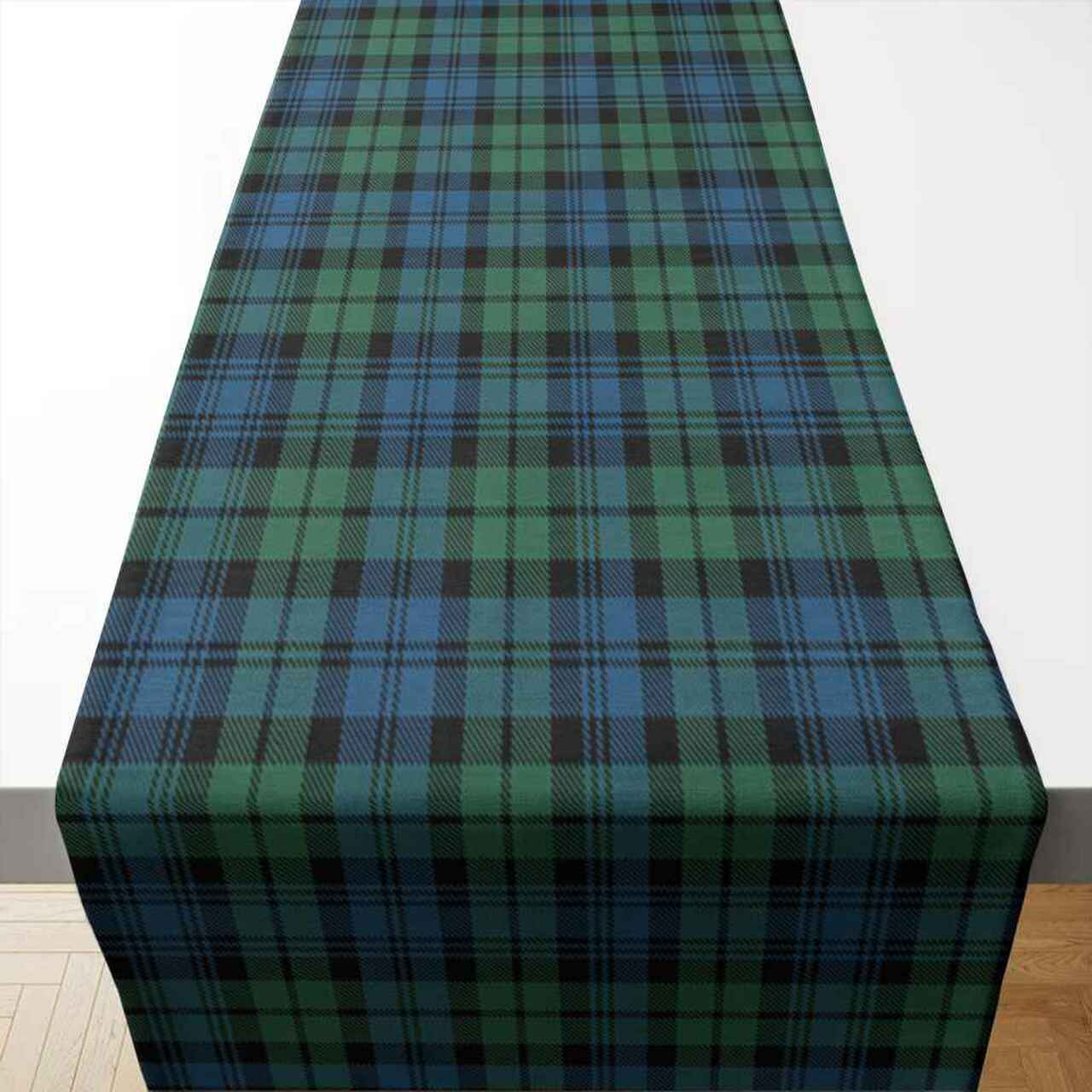 Clan Campbell Ancient 02 Tartan Table Runner Cotton KB89 Campbell Ancient 02 Tartan Tartan Table Runner   