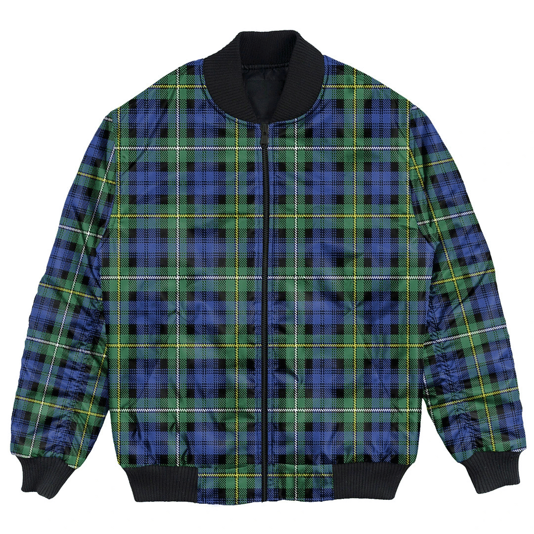 Clan Campbell Argyll Ancient Tartan Bomber Jacket ZA12 Campbell Argyll Ancient Tartan Tartan Bomber Jacket   