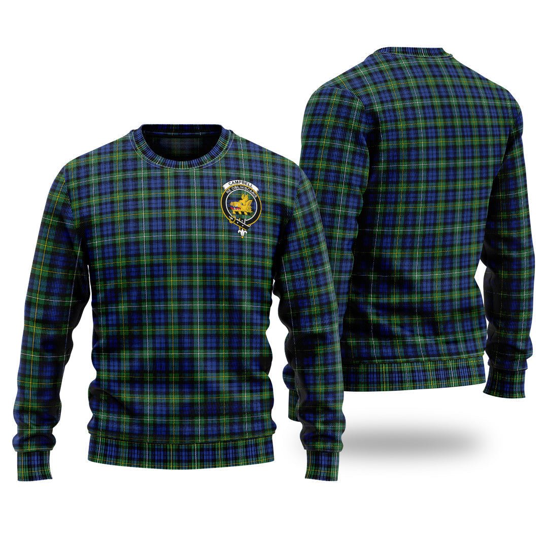 Clan Campbell Argyll Ancient Tartan Christmas Ugly Sweater UY85 Campbell Argyll Ancient Tartan Tartan Sweater   