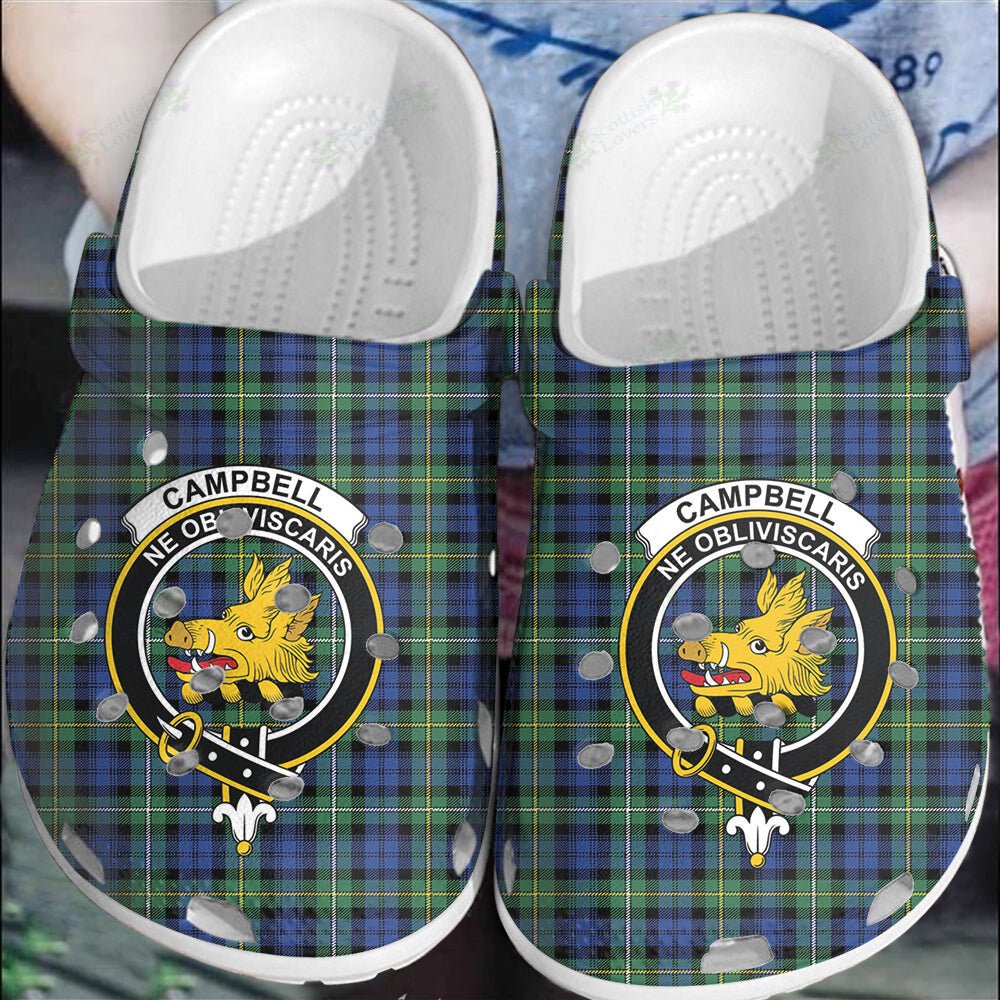 Clan Campbell Argyll Ancient Tartan Crest Clogs Classic TH20 Campbell Argyll Ancient Tartan Tartan Today   