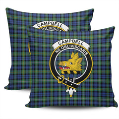 Clan Campbell Argyll Ancient Tartan Crest Pillow Cover OH60 Clan Campbell Tartan Today   