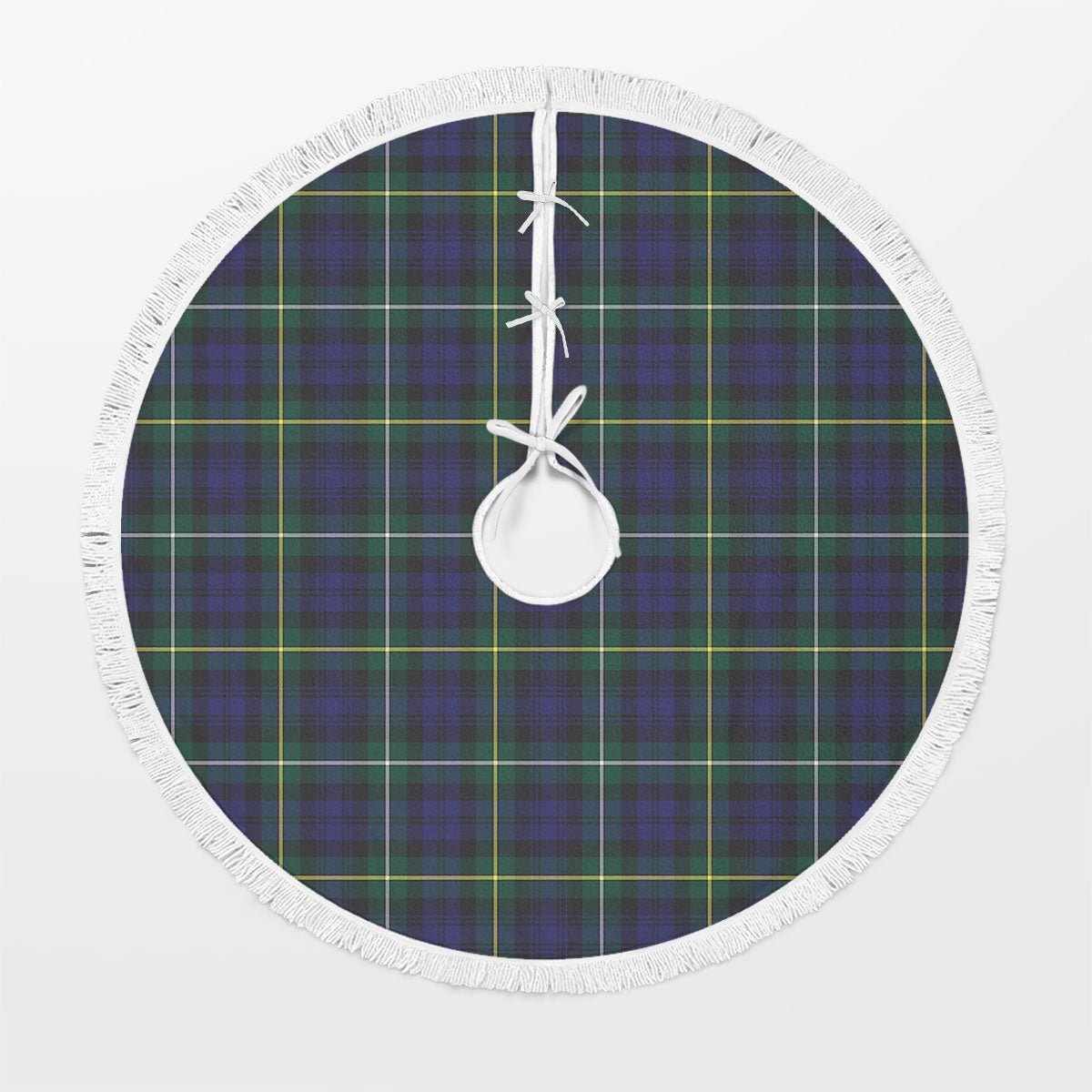 Clan Campbell Argyll Modern Tartan Christmas Tree Skirt VK29 Campbell Argyll Modern Tartan Tartan Christmas   