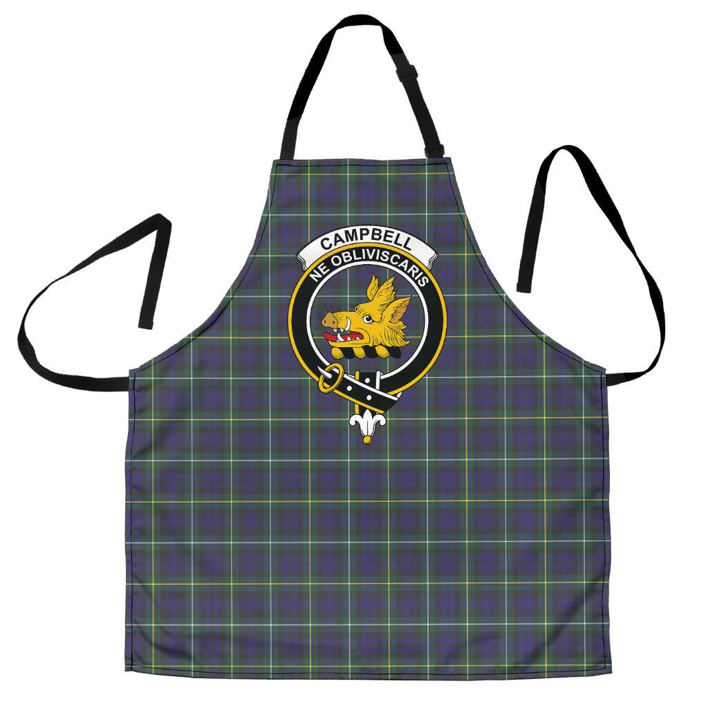 Clan Campbell Argyll Modern Tartan Crest Apron BB73 Clan Campbell Tartan Today   