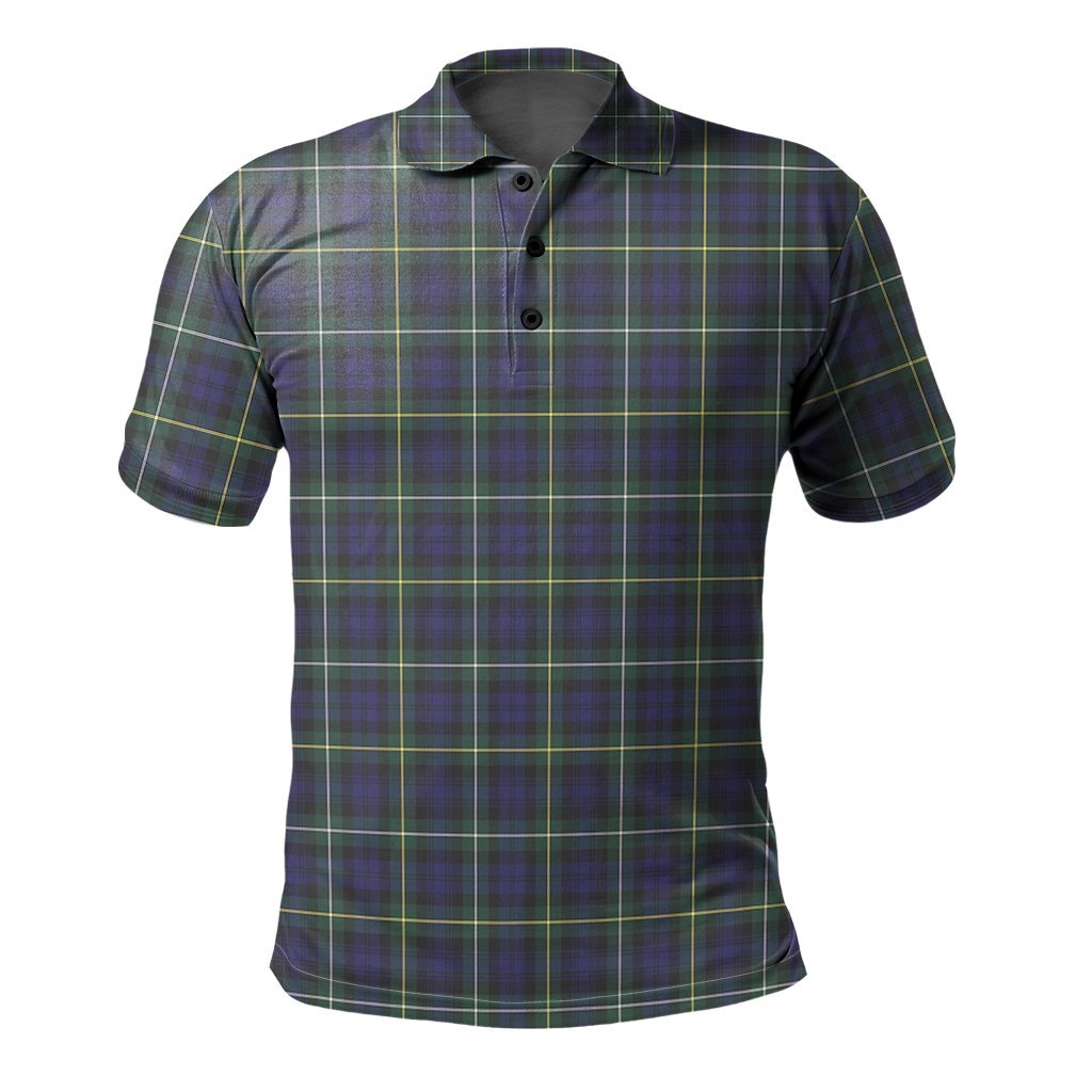 Clan Campbell Argyll Modern Tartan Polo Shirt TG58 Campbell Argyll Modern Tartan Tartan Polo   